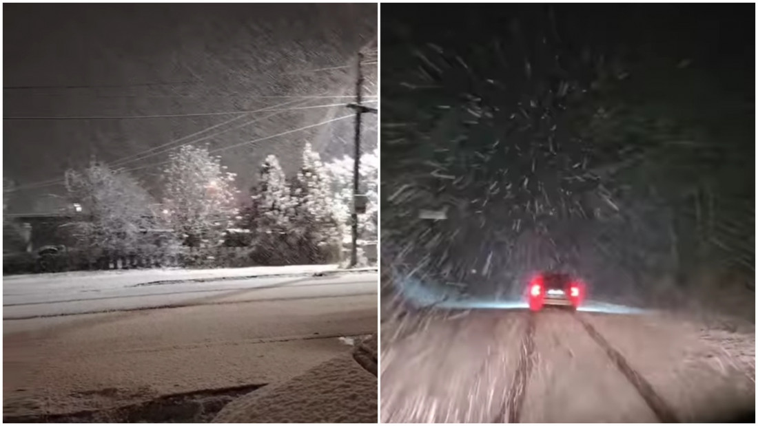 Kiša u mnogim delovima Srbije prešla u sneg, prve pahulje i u Beogradu