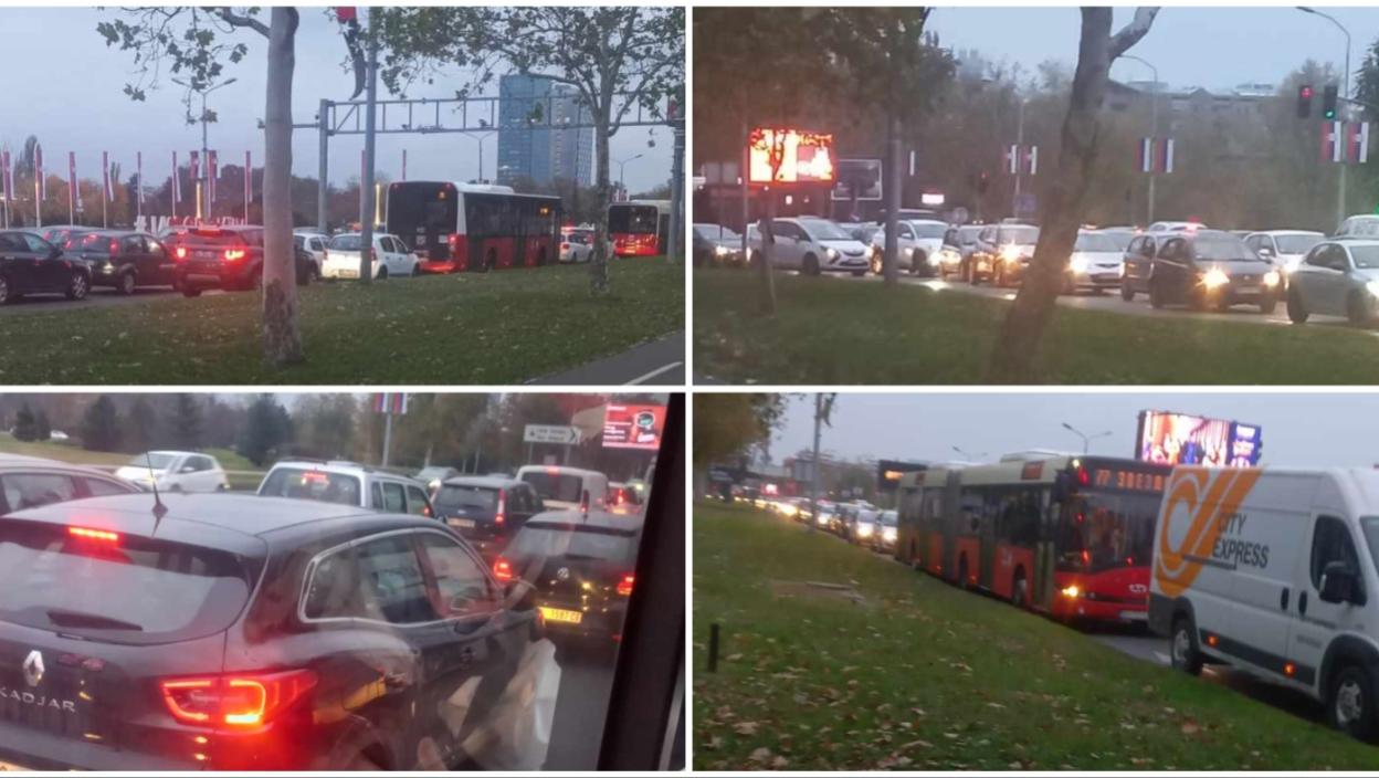 Sve stoji u mestu u Beogradu, dogodila se i jedna čudna stvar: Ljudi primorani da izlaze iz autobusa i nastave put pešice (FOTO)