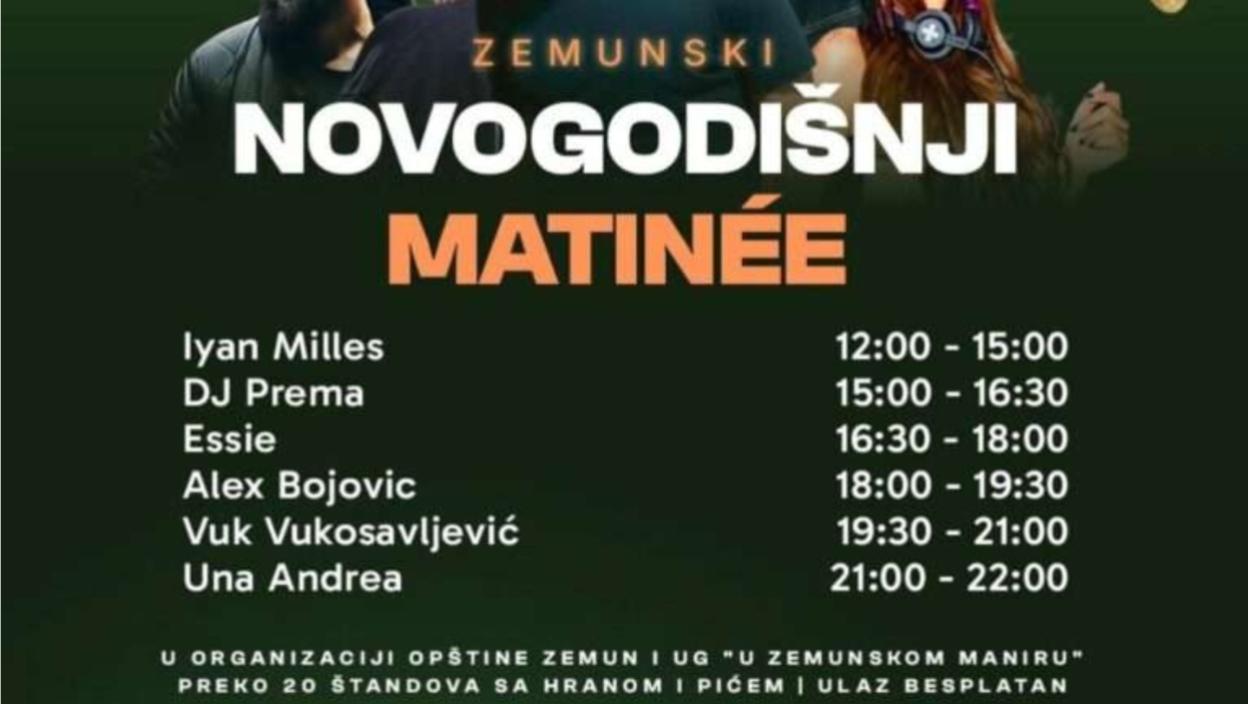 Novogodišnji matine na Velikom trgu