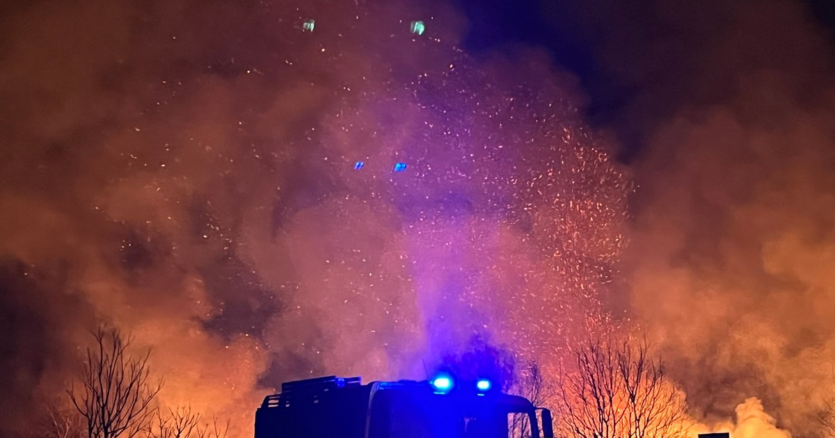 Užas u Krnjači: Veliki požar zahvatio površinu od 5 hektara, vatra se razbuktala, dim prekrio naselje